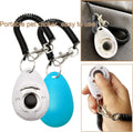 Chadou Training Clicker for Pet Like Dog Cat Horse Bird Dolphin Puppy with Wrist Strap, 2 Pack