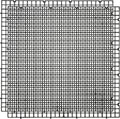 ALEGI Aquarium Plastic Grid Divider Tray Egg Crate, 2 Pcs L