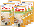 INABA Churu Cat Treats, Grain-Free, Lickable, Squeezable Creamy Purée Cat Treat/Topper with Vitamin E & Taurine, 0.5 Ounces Each Tube, 80 Tube Variety Box