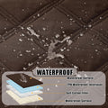 Smiry Waterproof Dog Bed Cover, Reversible Pet Blanket for Sofa Couch
