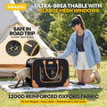 Extra Large Cat Carrier for 2 Cats, 2-in-1 Soft Pet Carrier Bag with Removable Divider for Large Cats Small Dogs up to 5
