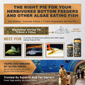 Ultra Fresh Algae Wafers Pleco Food, Spirulina & Algae, Sword Prawns, Balanced Diet, Color Enhancing, All Natural Ingred