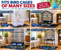 Bird Cage Mat, 29.5" x 21.5", Pack of 2, Waterproof, Reusable