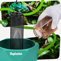 【Metered Dose; ~0.4 g/Press】 Reptile Calcium Powder Mixer, Cricket Keeper Dispenser Feeder, One-Click No-Mess Duster for