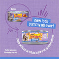 Purina Friskies Shreds Turkey and Cheese Dinner in Gravy High Protein Wet Cat Food - (Pack of 24) 5.5 oz. Cans