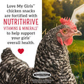 Love My Girls: Chicken Snacks - Veggies & Worms - 5lb Bag - Global Harvest, Gourmet Multi-Grain Treats, Corn-Free, Nutritious & Protein Rich Mealworms