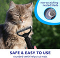 Pat Your Pet Deshedding Brush & Metal Comb Grooming Combo for Cats & Dogs