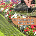 Hmyomina 16.4FT Scat Mat for Cats with 8 Garden Staples, Cat Scat Mat with Spikes Outdoor Plant & Furniture Protector(2PCS, 8.2FT Each)