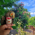 6Pcs Bird Diapers Bird Harness Flight Suits Diapers Reusable Parrot Nappy with Waterproof Inner Layer Washable Cute Urin