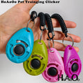 Pet Training Clicker with Wrist Strap - Dog Training Clickers for Puppy, Cat, Potty, Bird, Horse, Pet, Trainer Training 