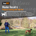 50ft Long Leash for Dogs - Long Line Dog Leash for Training Recall/Commands at Distance - Nylon, Heavy Duty - Ideal for Large & Small Breeds