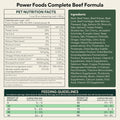 Chuck Norris Power Foods Air-Dried Dog Food, Beef, 24oz