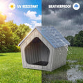 Fancyango Outdoor Indoor Dog House for Small Dogs Dog House for Weatherproof and Stylish Furniture Multi - Use for Small