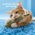 LIT LABS Cat Doobie 3 Pack Catnip Toys for Cats, Funny Cat Toys, Safe Kitten Teething Chew and Kicker Toys, Stress-Relie