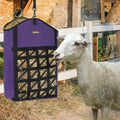 Ultra Slow Feed Horse Hay Bag Net Front, 3Pack (1 Black +2 Purple)