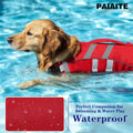 Reflective Dog Life Jacket Ripstop High Buoyancy Swim Vest Red S