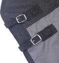 LEAFOREST 1200D Horse Blanket Waterproof Breathable Turnout (no Filling) Standard Neck Horse Sheet Black Grey 75IN
