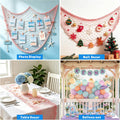 2PCS Fish Net Decorations, Nautical Netting for Beach Décor, Light Pink