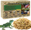 Riare 6OZ Natural Sphagnum Moss for Reptiles- Terrarium Reptiles Moss