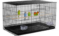 Yaheetech 30‘’ Flight Bird Cage Stackable Design for Small and Medium Birds with Slide Out Tray and Bottom Grate Budgies Cockatiels Lovebirds Canaries Parakeet Cage