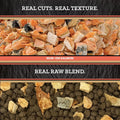 VICTOR Raw Kibble Blend - Salmon Freeze-Dried Dry Cat Food, 4 lb