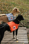 Dog Backpack for Small Medium Large Dogs,Adjustable Dog Backpack Harness with 2 Side Pockets,Vest Dog Pack for Travel,Hi