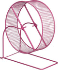 Prevue Pet Products Wire Mesh Hamster Wheel Silent Spinning - 8 Inch