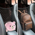 Dog Car Net Barrier for SUV， Upgraded Dog Travel Accessory with Organizers and Storage, Separates Pets from Passengers f