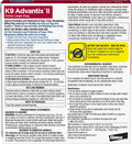 K9 Advantix II XL Dog Vet-Recommended Flea, Tick & Mosquito Treatment & Prevention | Dogs Over 55 lbs. | 2-Mo Supply