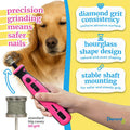Diamondg Dog Nail Grinder Bits - Diamond-Coated, 60 Grit Body, 1pack, Large