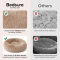 Bedsure Calming Dog Bed Medium Size Dog Donut Washable Pet Bed,30ins