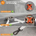 pidipiti 20x14x14 Expandable Large cat car Travel Carrier for 2 Cats