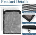 16 PCS Aquarium Filter Media Bags for Activated Carbon and Ceramic Rings