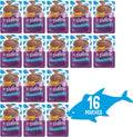 Purina Friskies Pureed Cat Food Topper, Lil’ Shakes With Tantalizing Tuna Lickable Cat Treats - (Pack of 16) 1.55 oz. Pouches