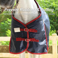 BARN & STABLE 600Denier 3000mm/3000mvp Super Waterproof & Breathable Horse Blankets for Winter with 200g Fill