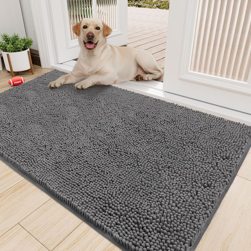 Amyracel Dog Door Mat for Muddy Paws, Mud Mat for Dogs 60