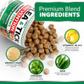 Flea and Tick Prevention for Dogs, 170 Chews, Natural Oral Supplement