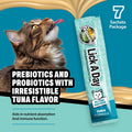 Lick a Day for Cats | Daily Lickable Cat Puree with 7-in-1 Wellness Support | Real Meat Cat Treats with Vitamins & Nutri