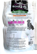 DENTLEY'S Rawhide Free Chicken Wrapped Mini Sticks - Peanut Butter Flavor
