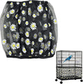 Large Bird Cage Seed Catcher Net Fits Round and Square Cages for Parakeet, Macaw, African Grey, M