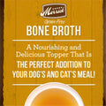Merrick Grain Free Bone Broth, Premium Human Grade And Gluten Free Dog And Cat Food Topper Pouches, Chicken - 16 oz. Pouch