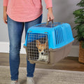 Spree by Midwest 24-Inch Travel Carrier, Blue, Fits Pets up to 25 lbs
