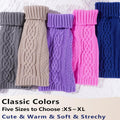 Dog Sweaters for Small Dogs Cute Winter Chihuahua Clothes Pullover Puppy Sweater Girl Boy Warm Knit Dog Clothes Turtlene