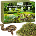 Riare 8OZ Sphagnum Moss for Reptiles- 10QT Natural Reptile Moss Bedding