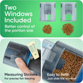 FISHNOSH Automatic Fish Feeder for Aquarium with Digital Thermometer - 2026 Auto Fish Food Dispenser Programmable, Vacat