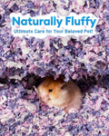 BUCATSTATE Hamster Bedding 15L, 99% Dust-Free Paper Bedding, Lavender