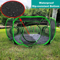 Small Animal Playpen Guinea Pig Hedgehog Cage Rabbit Cage with Fun Surround Tunnel Breathable & Transparent Pop Open Exe