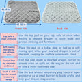 Bearded Dragon Diaper Accessories with Reusable Pad, Adjustable Wearable for Short Handling and Travel, Bearded Dragon A