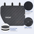 ALLANSING Dog Car Door Protector 2-Pack, Protects Doors from Dog Scratches, 900D Heavy Duty Thick Fabric, Window Roll Co