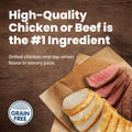 Blue Buffalo Delights Variety Pack Natural Grain Free Wet Dog Food for Small Breed Dogs (Top Sirloin Flavor Paté and Grilled Chicken Flavor Paté) with Natural Ingredients, 3.5-oz. Each (12 Cups)